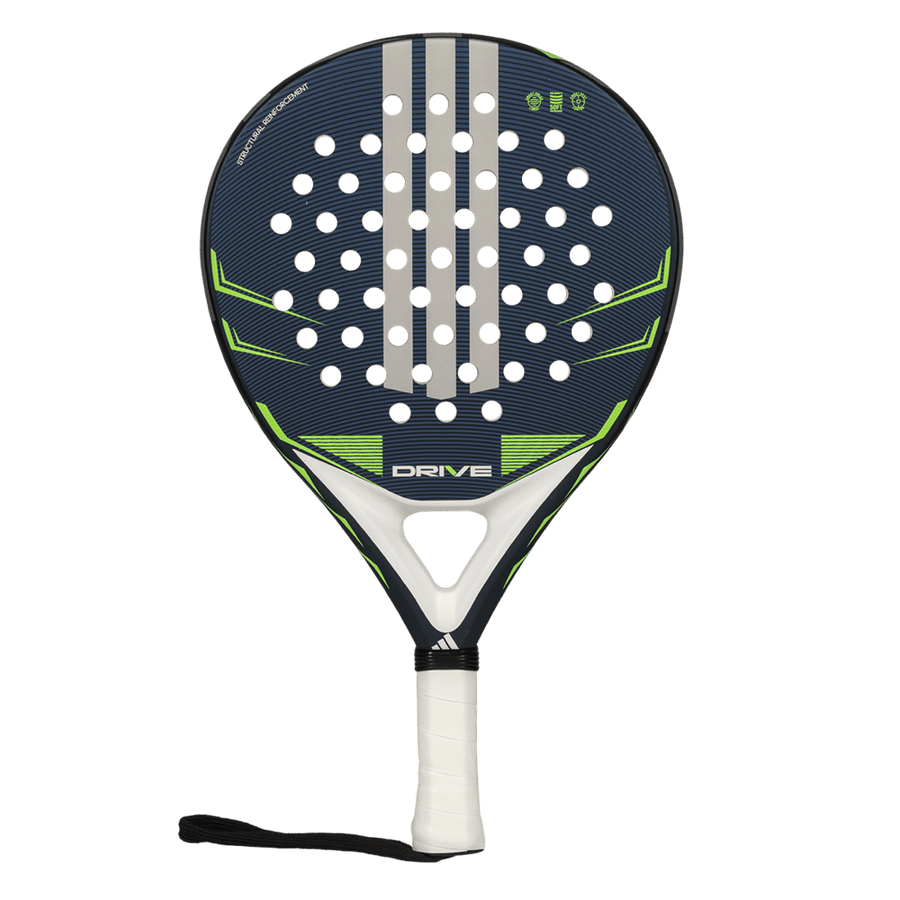 adidas Drive 2026 padel racket — Blue, front face