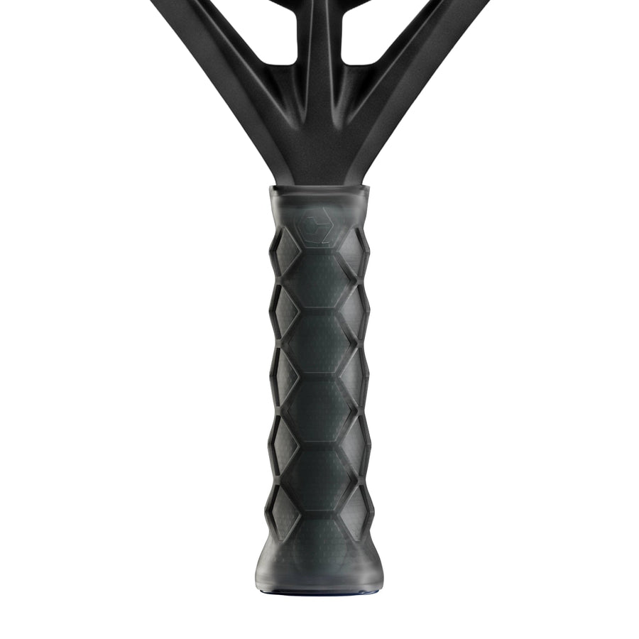 Hesacore Carbon padel grip in charcoal, small 1.5mm