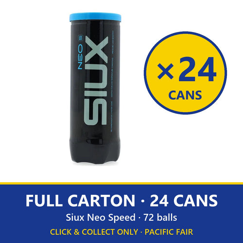 Neo Speed Padel Balls — Carton (24 cans) · Click & Collect Only