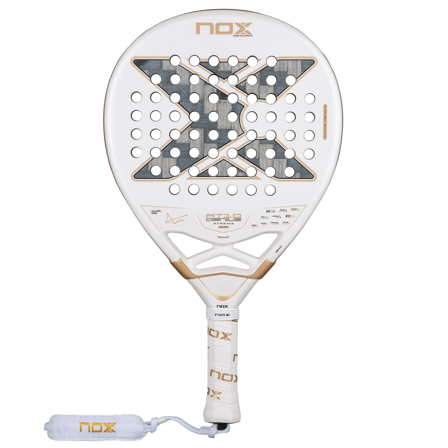 Nox AT10 Genius 12K Alum Xtrem 2026 Padel Racket (Agustin Tapia) — front
