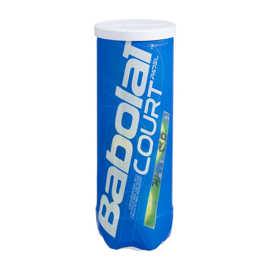 Babolat Court padel balls — can of 3