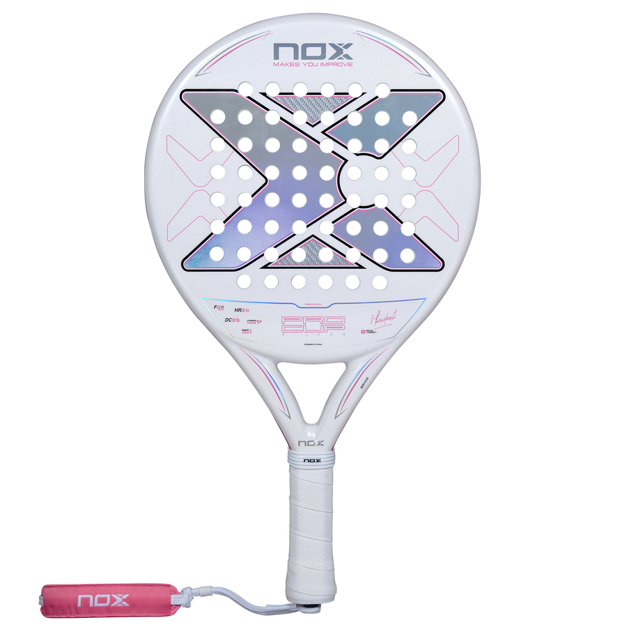 NOX ML10 Pro Cup Silver 2027 padel racket — front